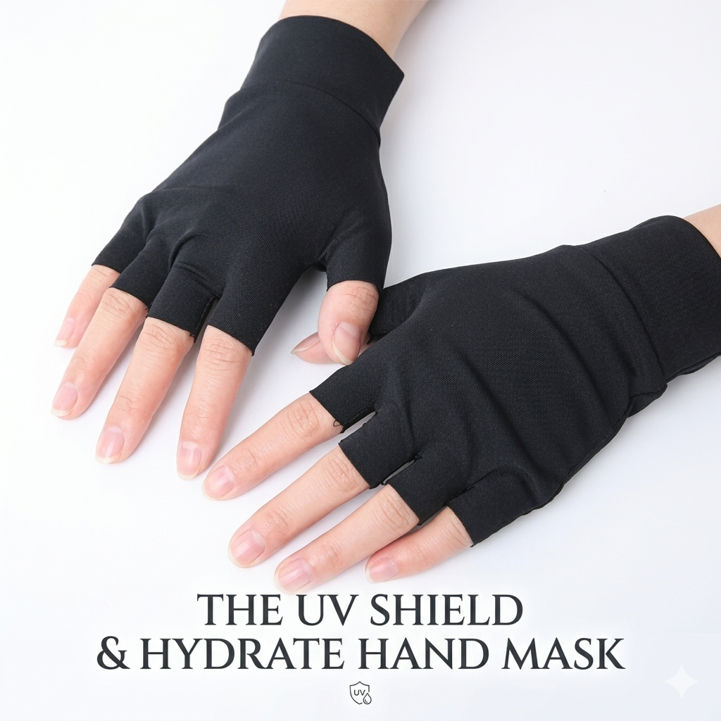The UV Shield & Hydrate Hand Mask at Mazy Nail Studio in Austin, TX