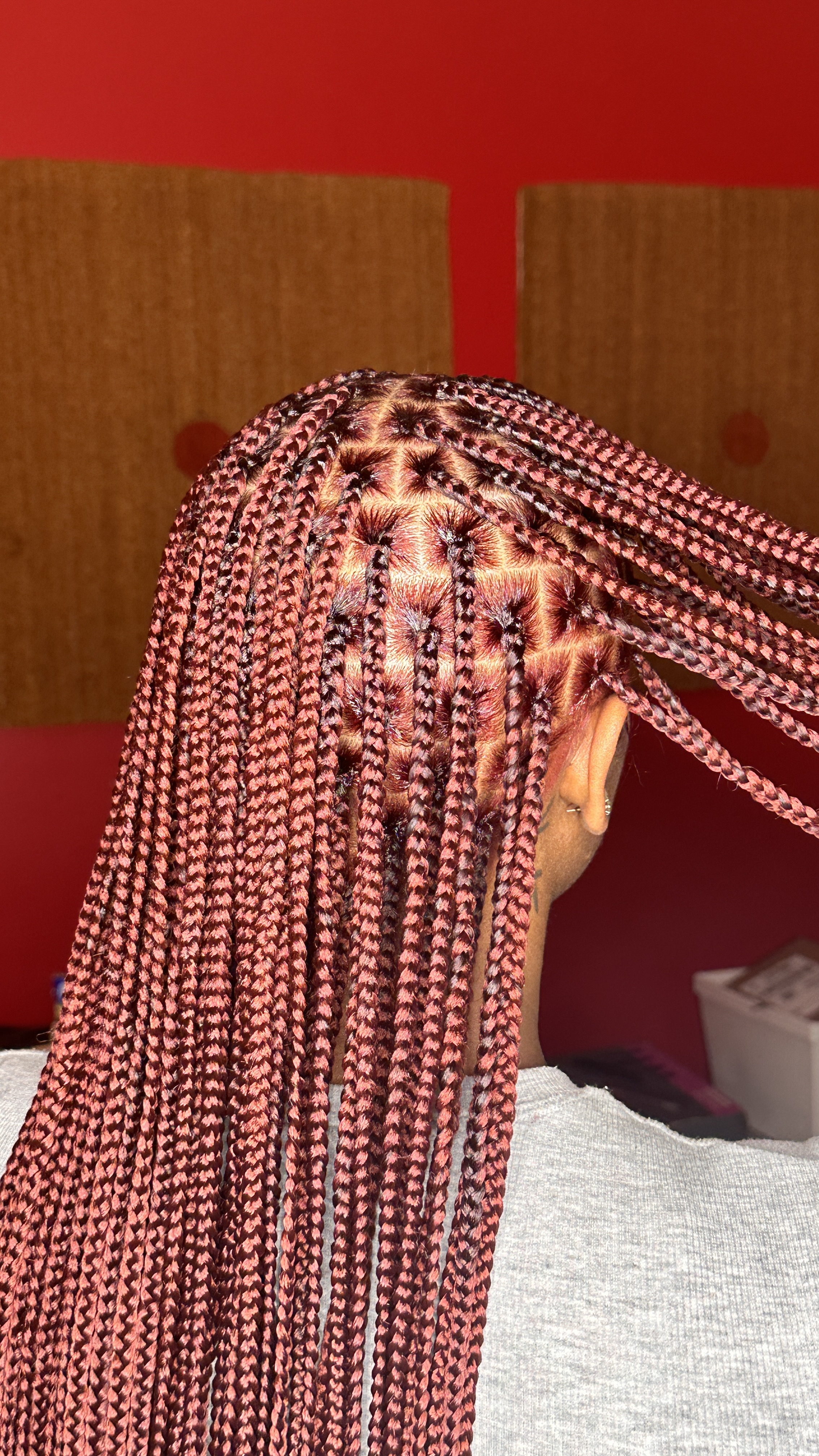 Smedium Knotless Braids