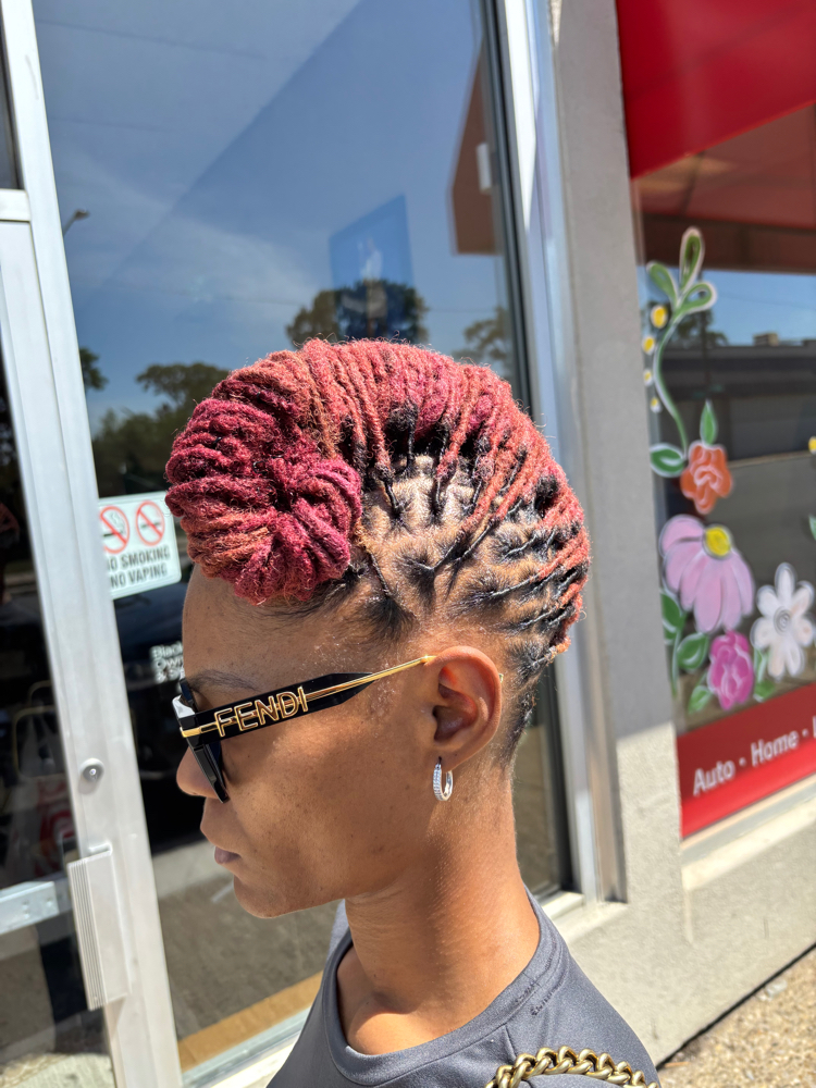 Retwist & Style at Queen Of Diamond Locs in Detroit, MI
