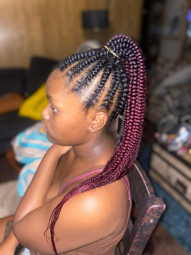 Cornroll Ponytail