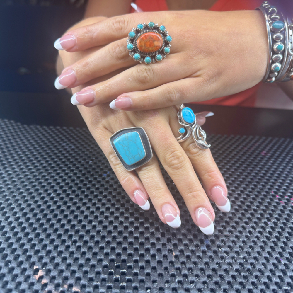 Hard Gel Medium Fill-in at Kats Nailz in Asheville, NC