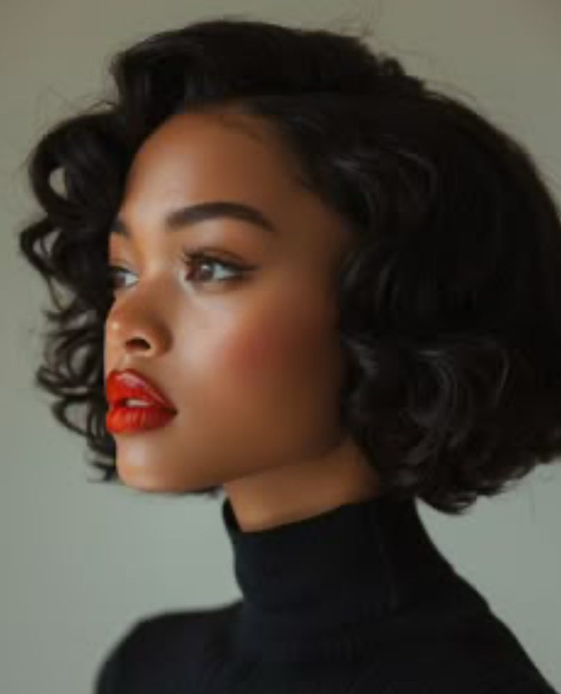 Blow Dry + Flat Iron