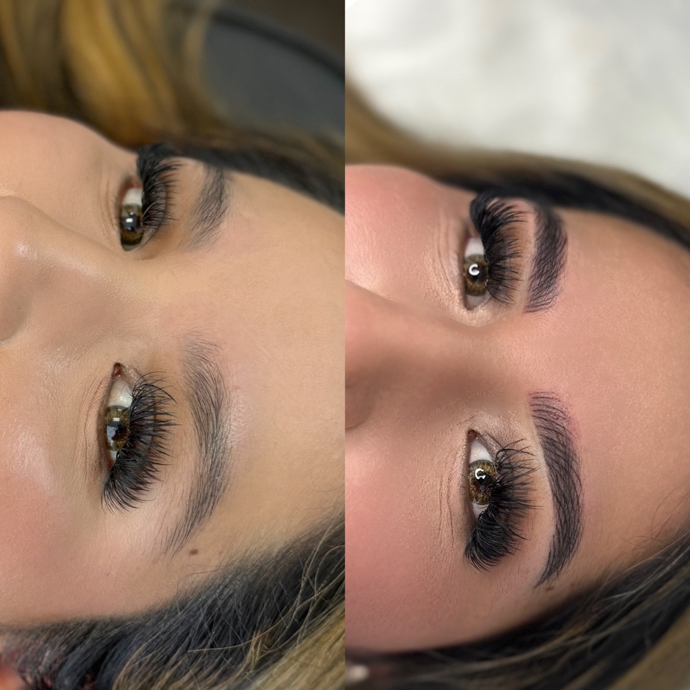 Nano brow tattoo
