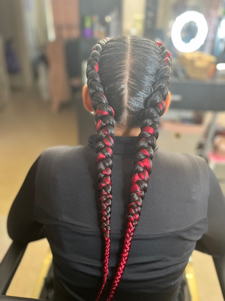 Two Braids /feed In