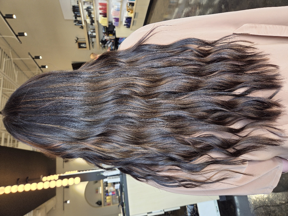 Shampoo Blowdry With Extensions