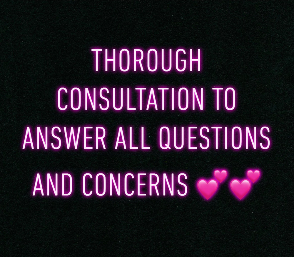 Thorough Consultation 💞