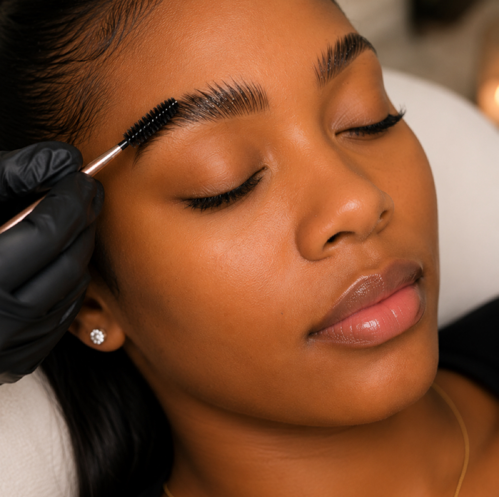 Brow Tint +Lamination + Sculpt at Aura Beauty Studios in Atlanta, GA