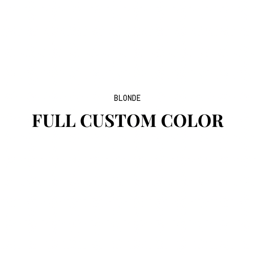 FULL CUSTOM COLOR