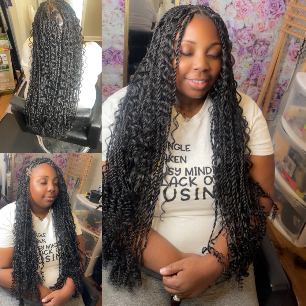 Island Twist W Rodded Ends