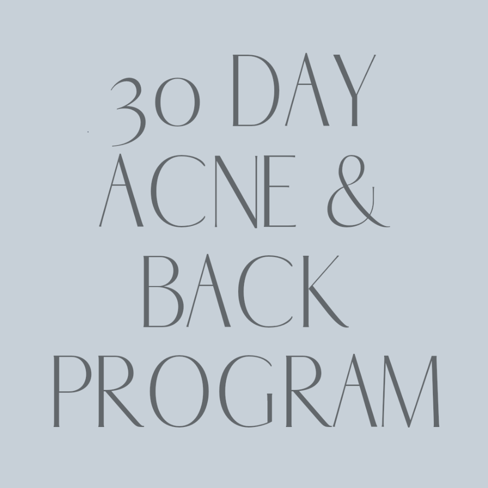 Acne Treatment #2 F/B
