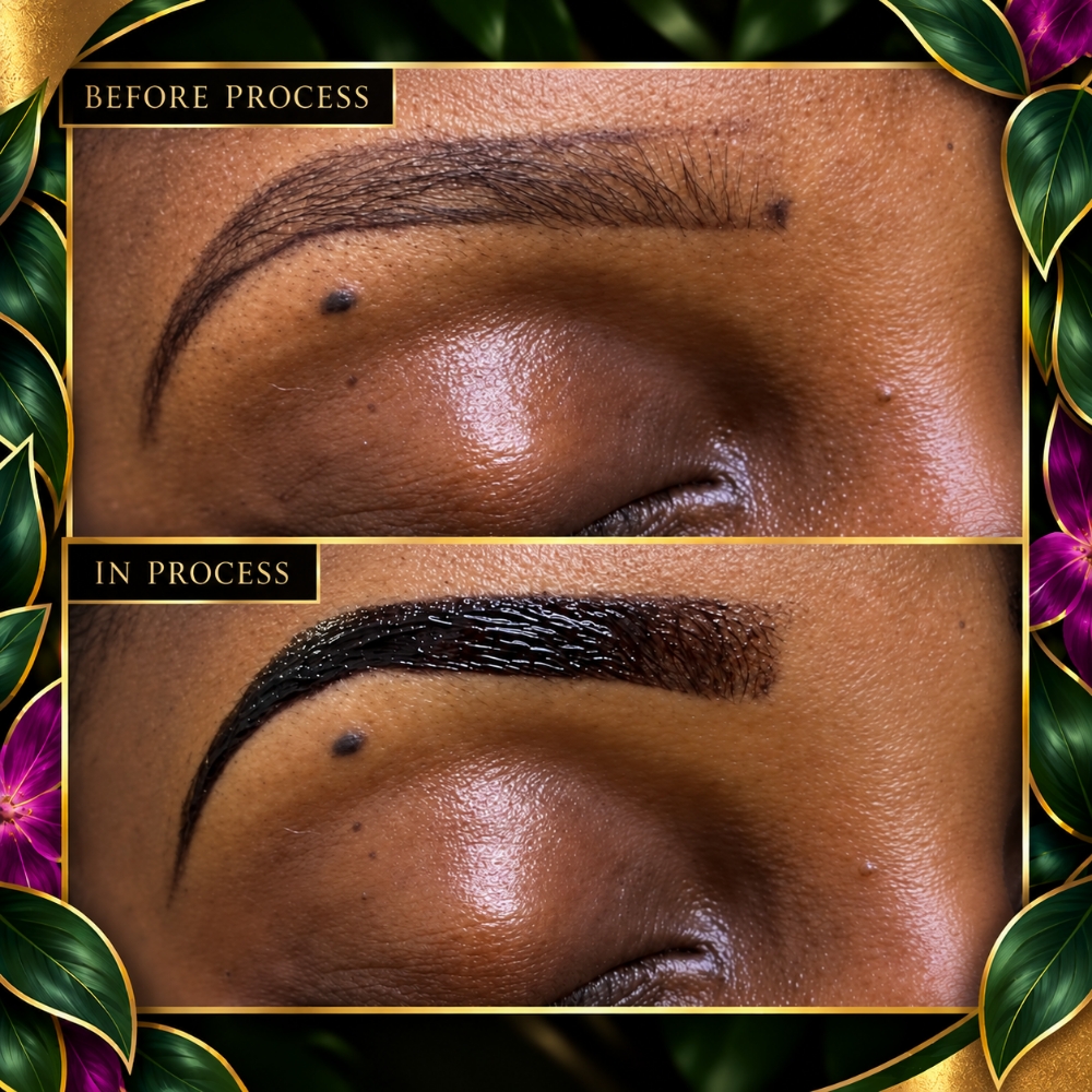 Brow Tint at Twistykinks & Twist of Elegance Esthetics in Jacksonville, AR