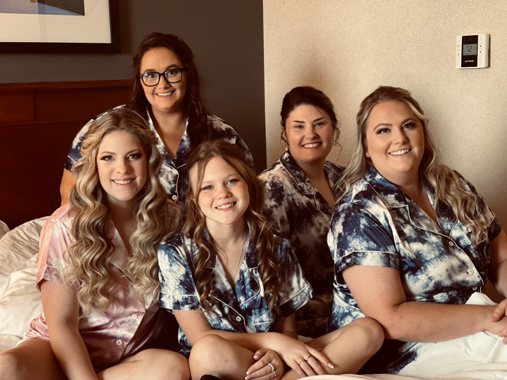 Bridal Party Hair at House of the Valkyrie in London, OH