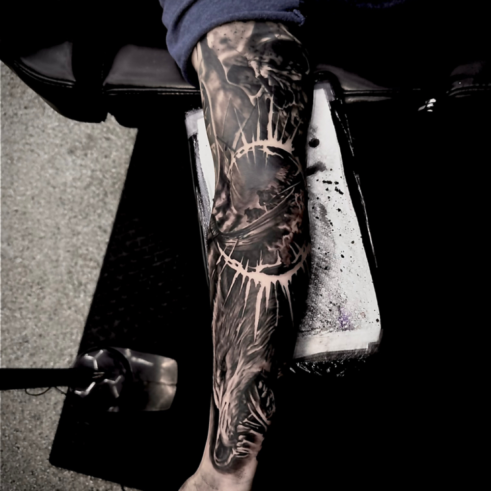 Full Day Session at The Church Tattoo Company in Jacksonville, NC