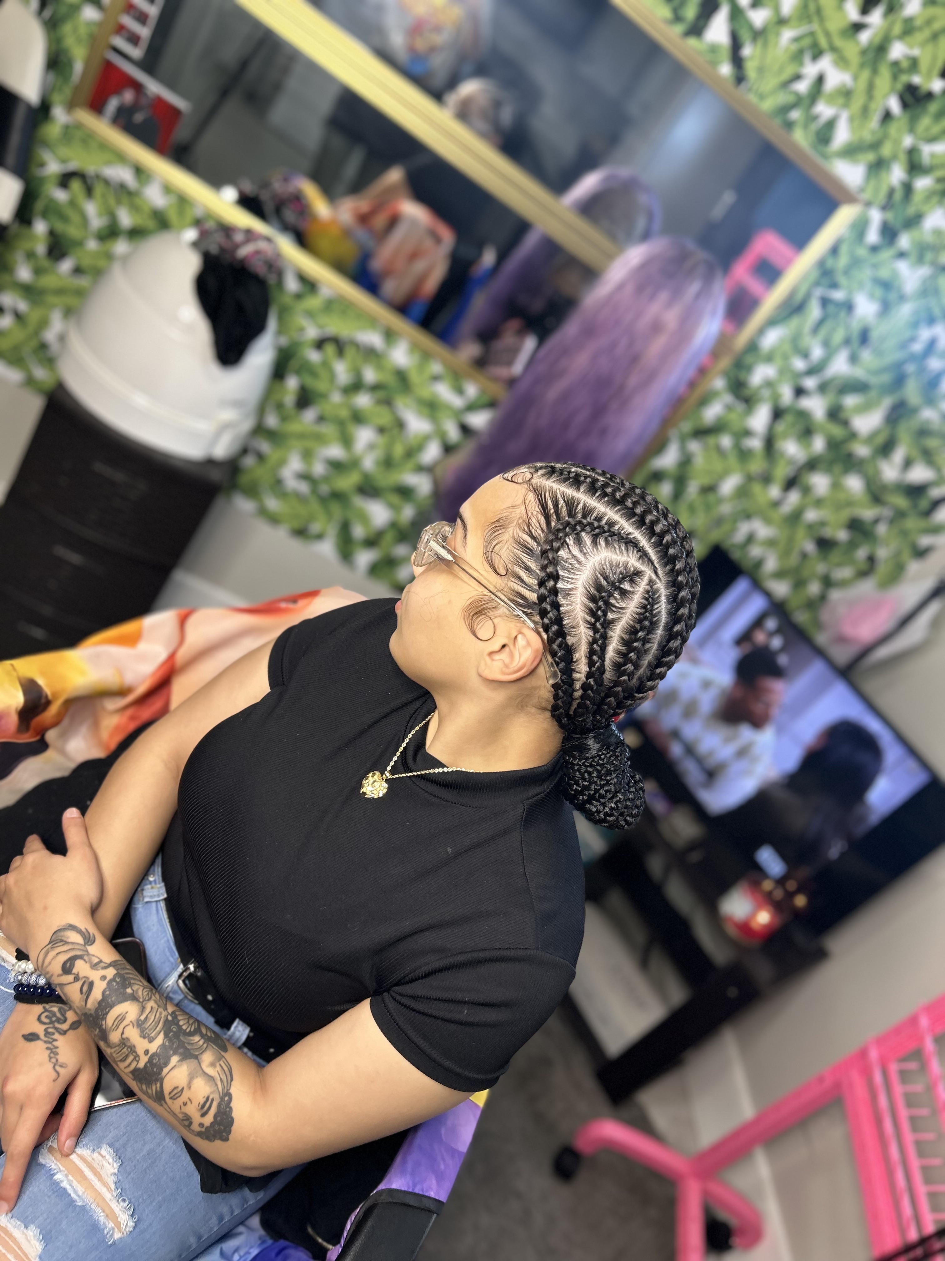 6 Stitch Braids at LaNaya Styles in Gastonia, NC