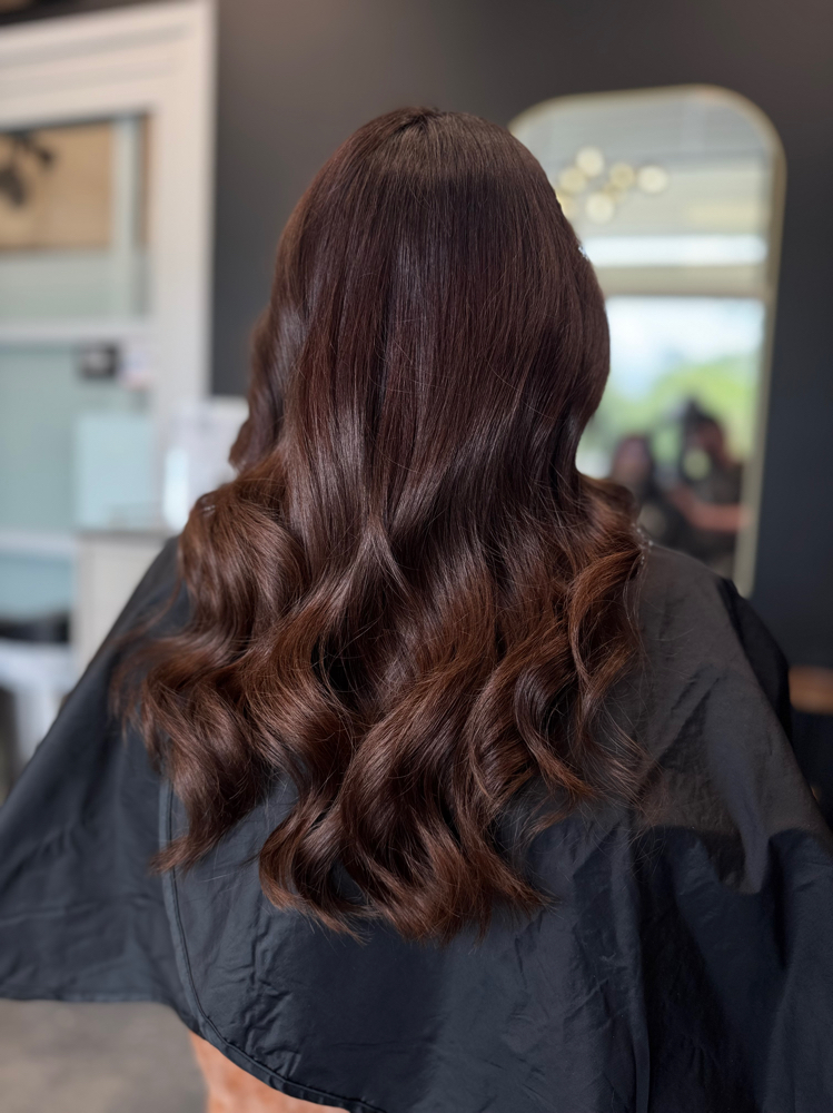 Color Retouch With Blowdry