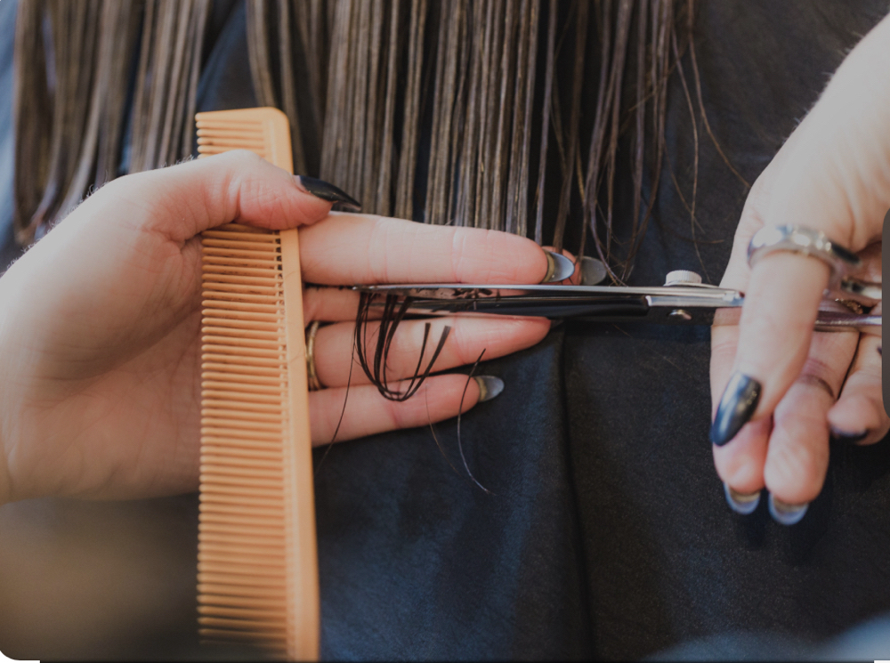 Haircut With Shears