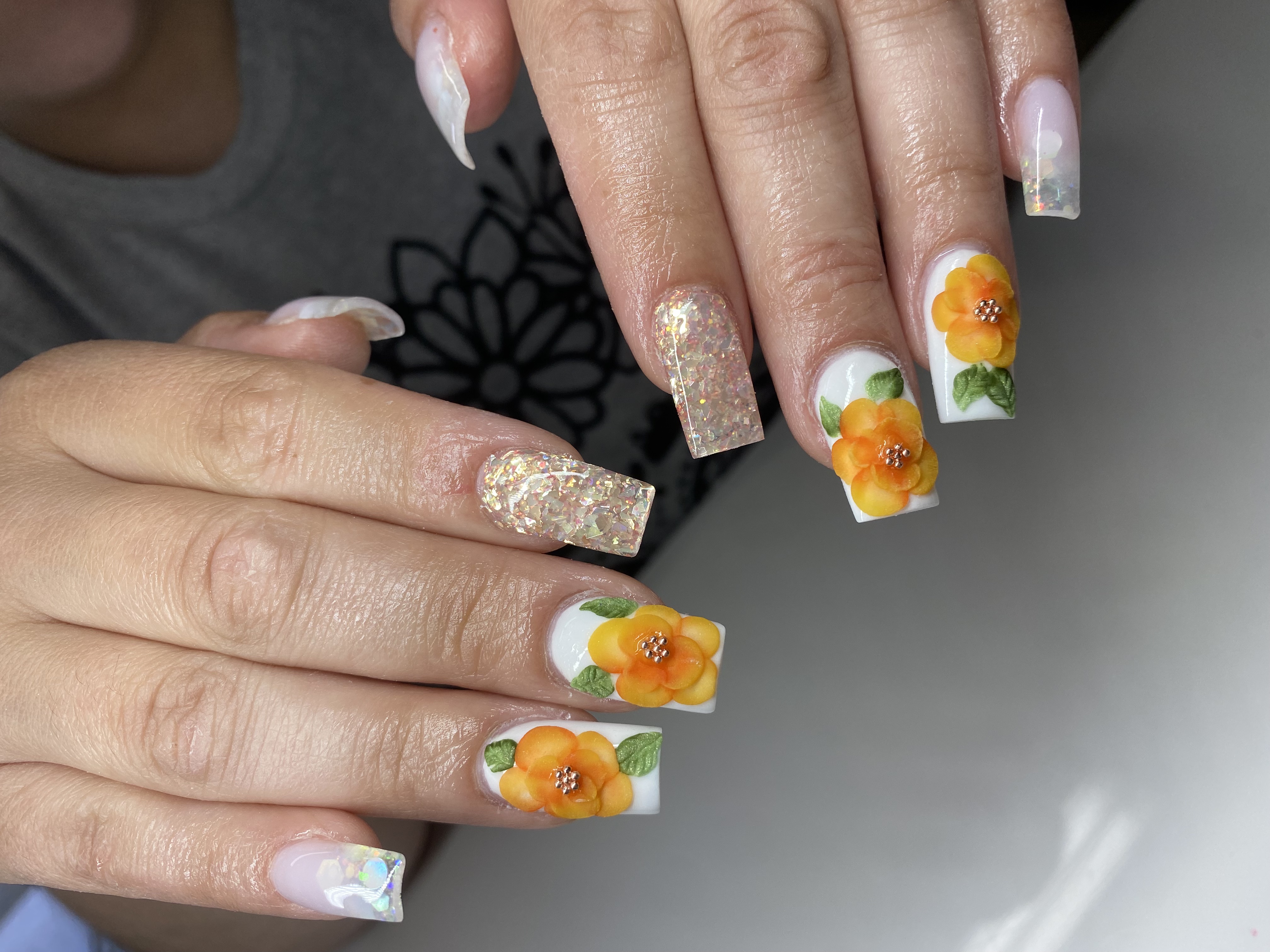 Sculpted Acrylics (Short)