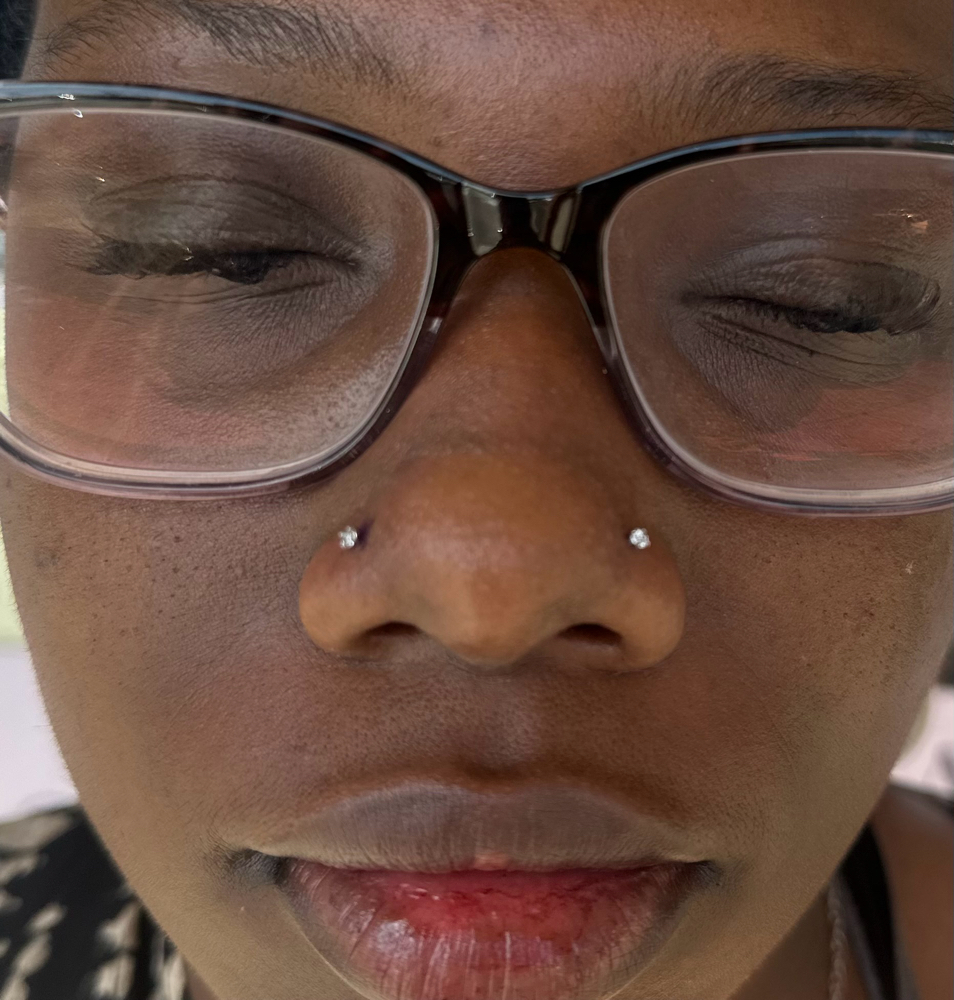 Double Nose Piercing