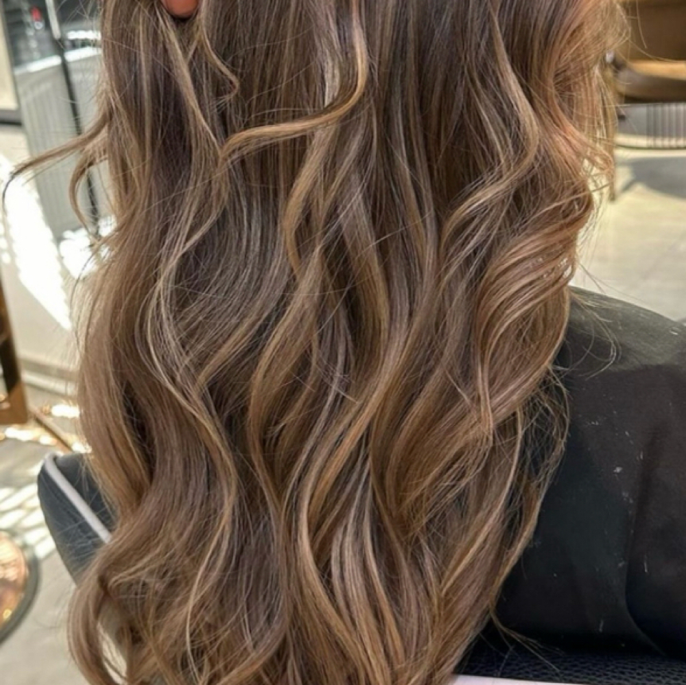 Lowlights at All Dolled Up Beauty Bar in Stephenville, TX