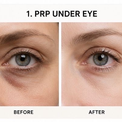 PRP Under Eye at Gold Stone Beauty in mcallen, TX