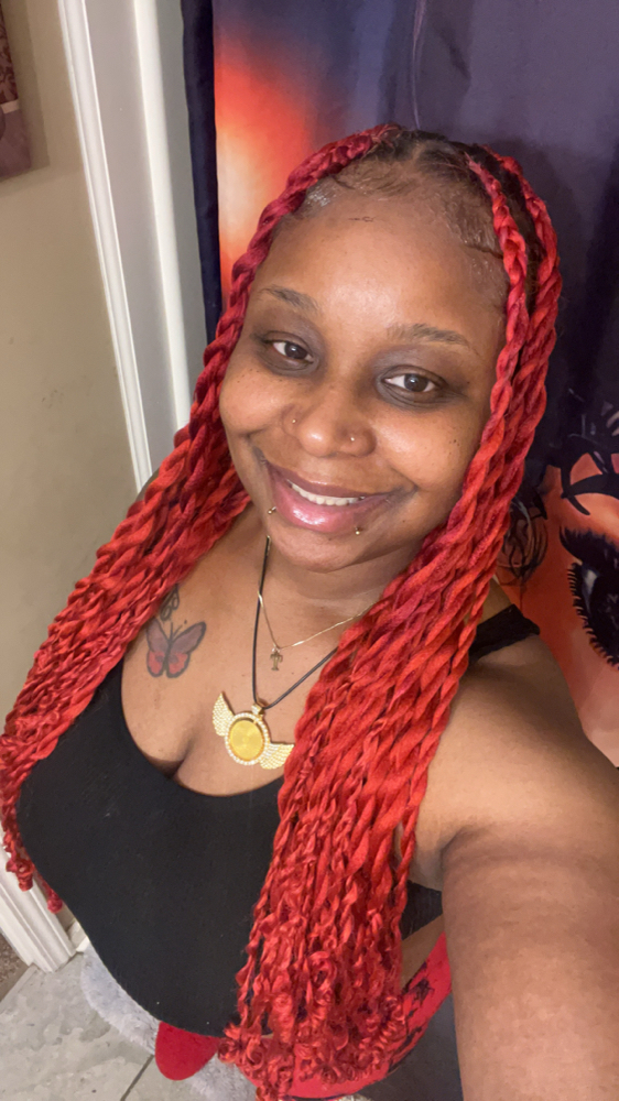 Knotless Twists at Natural Styles By Tee in Clarksville, TN