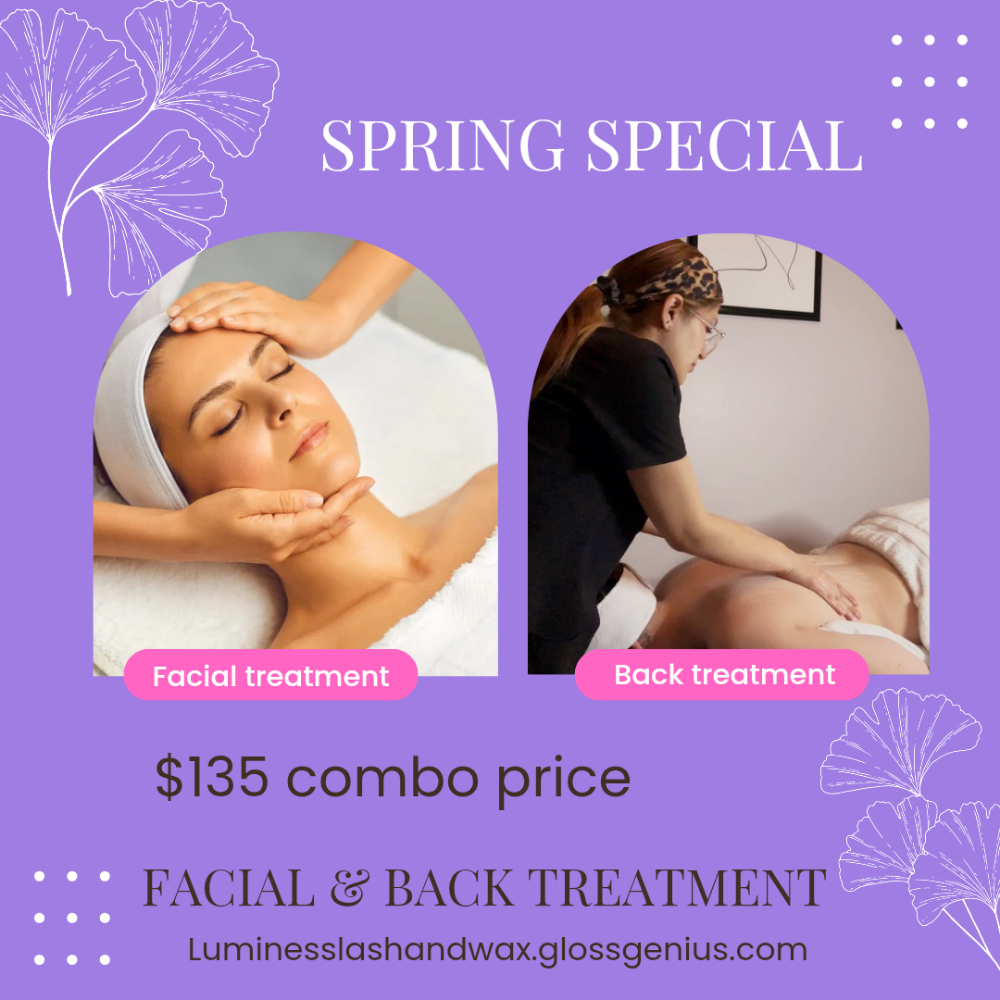 Facial & Back Facial Combo