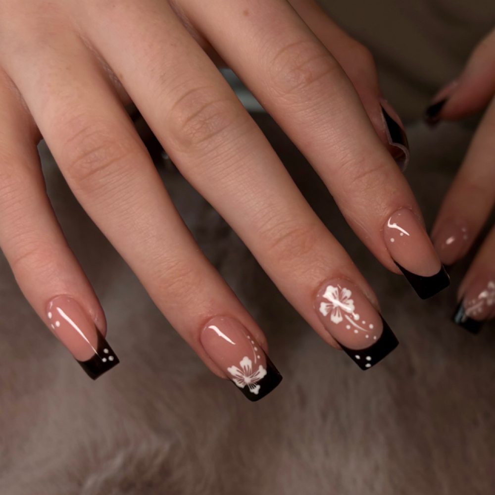 French Tips - Aura - Ombre at High Altitude Nails LLC in Greeley, CO