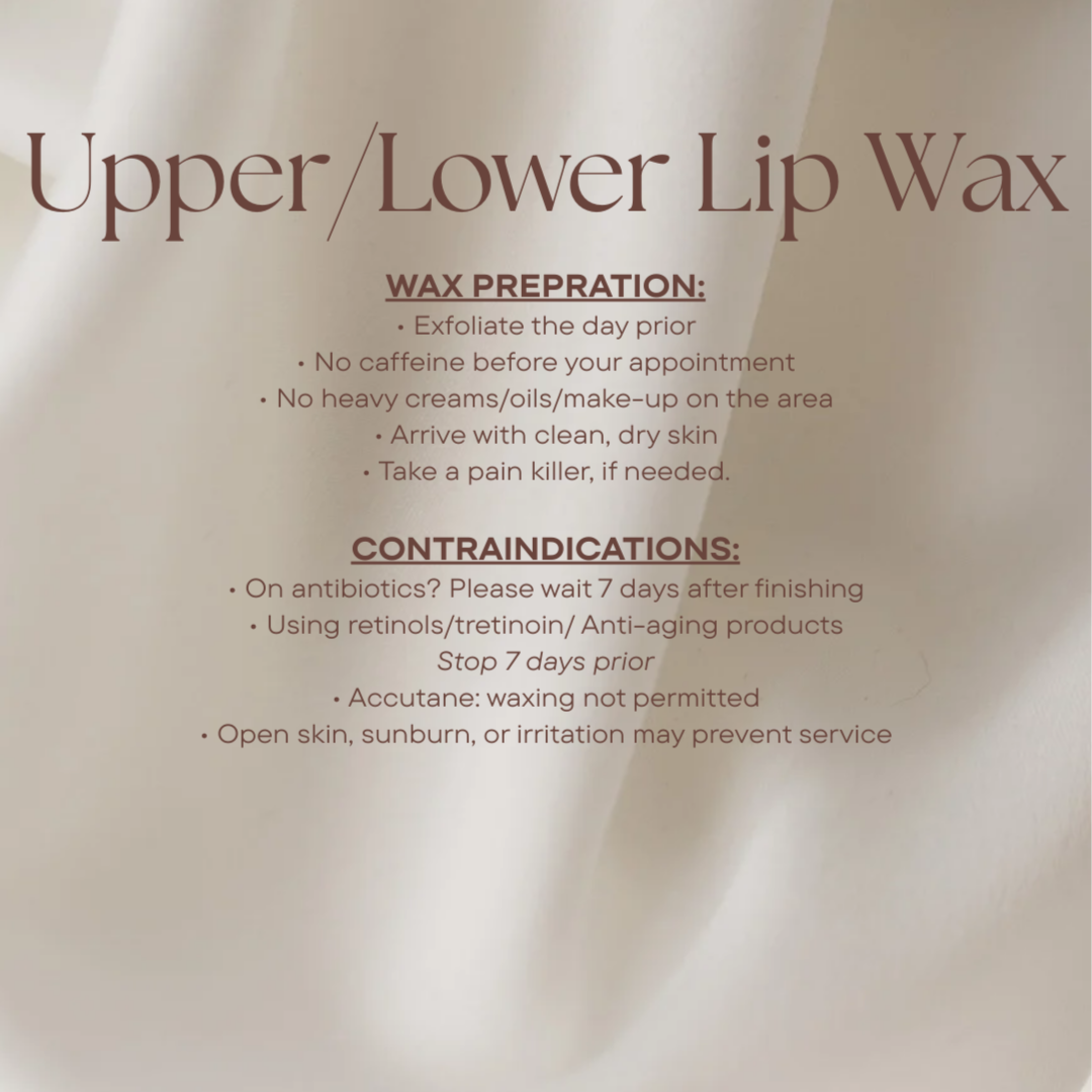 Upper/Lower Lip Wax