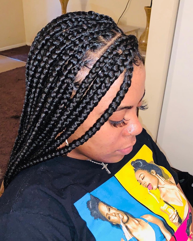 Small/Medium Knotless Braids
