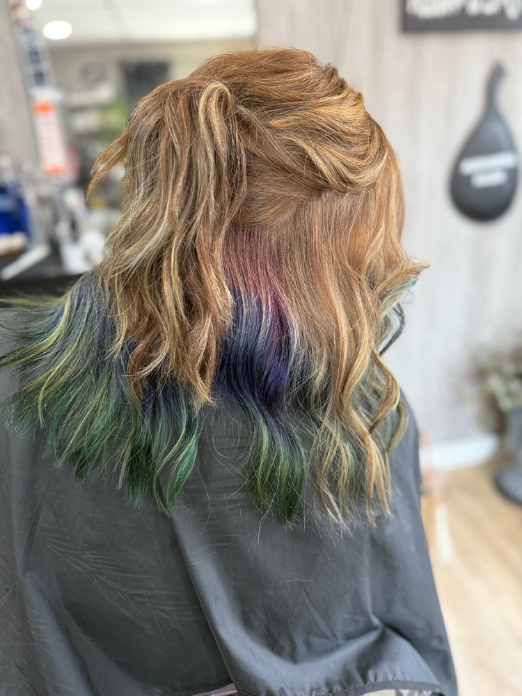 Custom Blonding/Fashion Color/Vivid