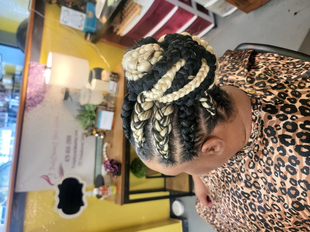 Braided Up Bun