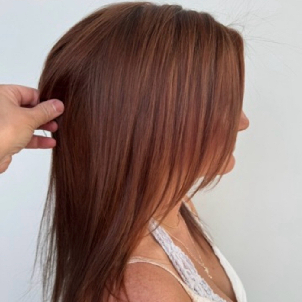 All Over Color W/blowdry at Kristin Young Hair Studio in Plymouth, MA