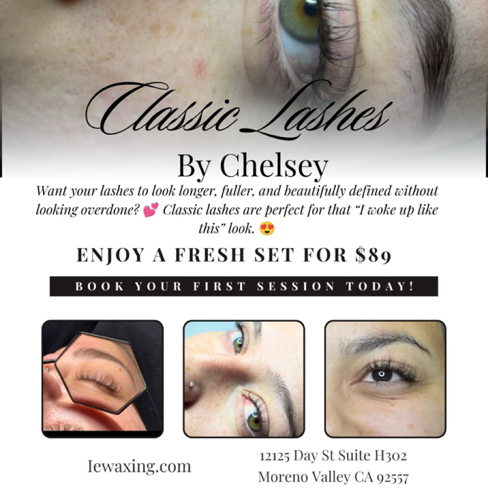 $89 Classic Lash Set! at Blissful Beauty Spa in Moreno Valley, CA