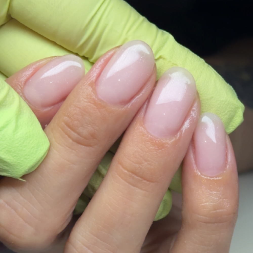 Hard Gel Overlay at Baldtech in Billings, MT