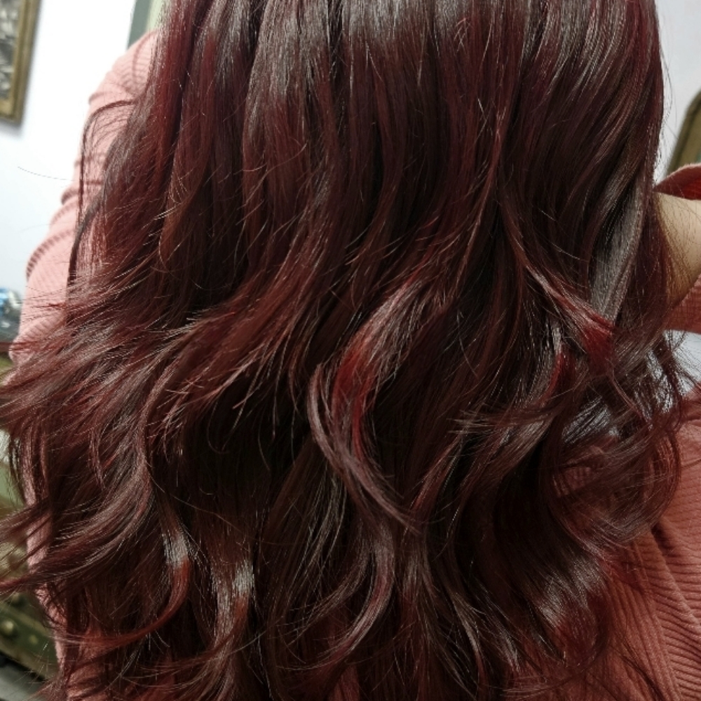 Single Process Color at Mellow Manor Hair Studio in Moosic, PA