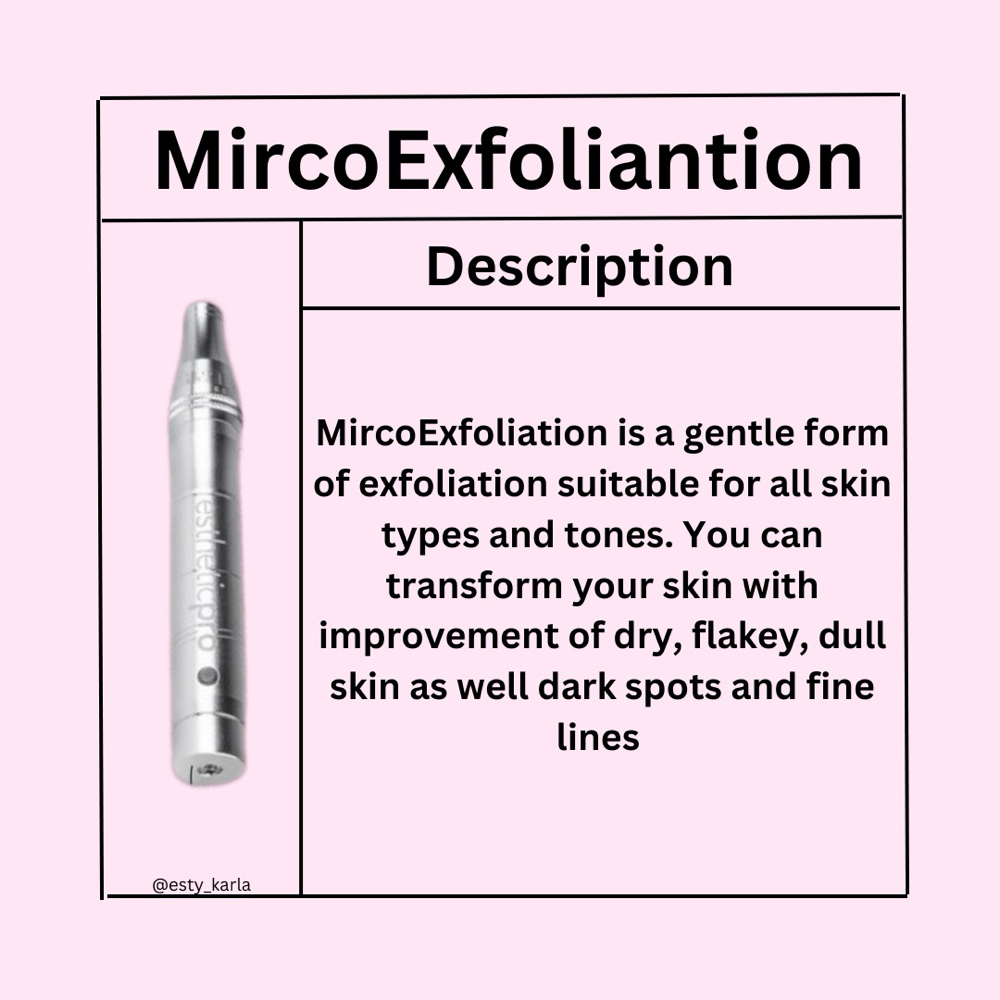 MircoExfoliation Facial