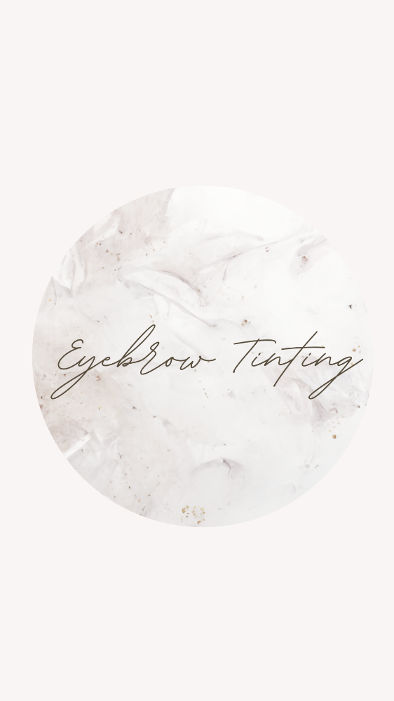 Eyebrow Tinting