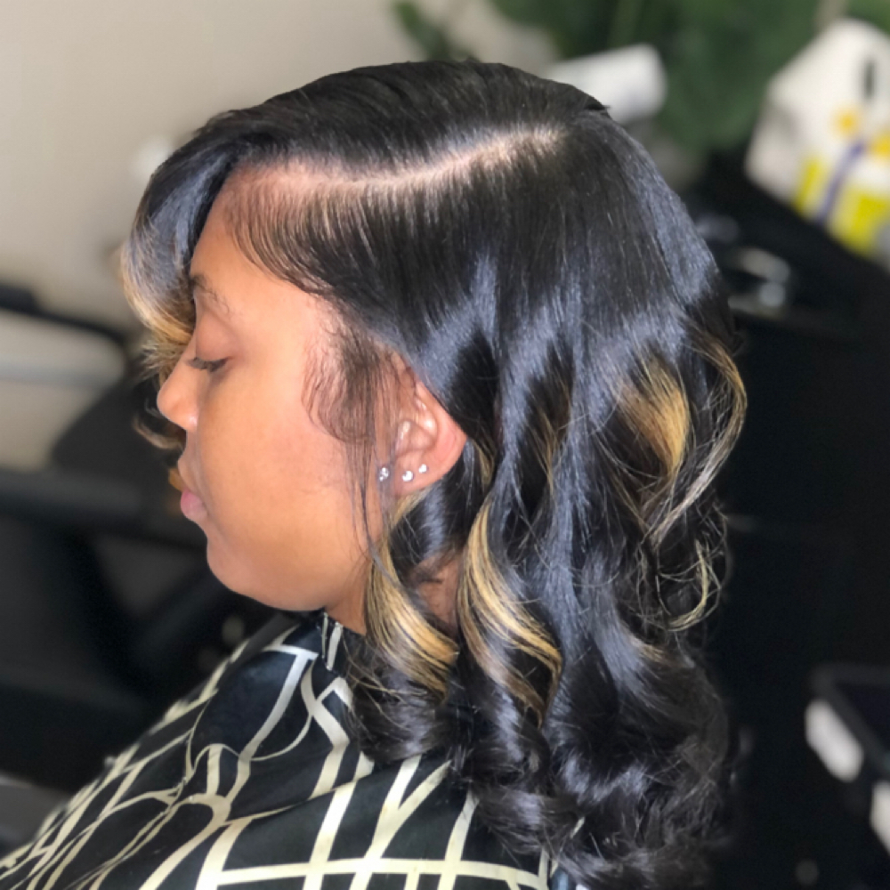 Silk Press at D. Jackson Hair Aesthetics in Hattiesburg, MS