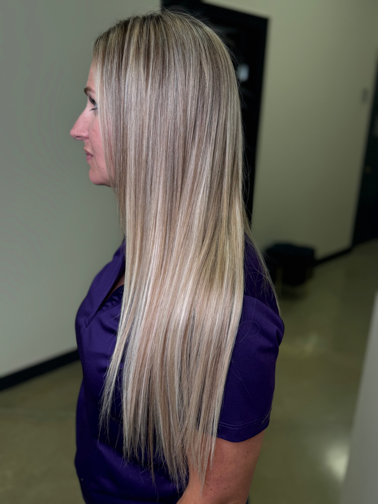 Hand Tied Extensions (3) at Styles By Shelby Nicole @ Lazelle Beauty Bar in Sunnyvale, TX