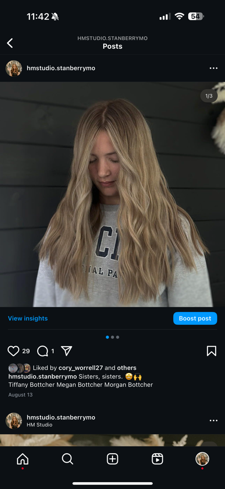Hair Glossing/ Toner