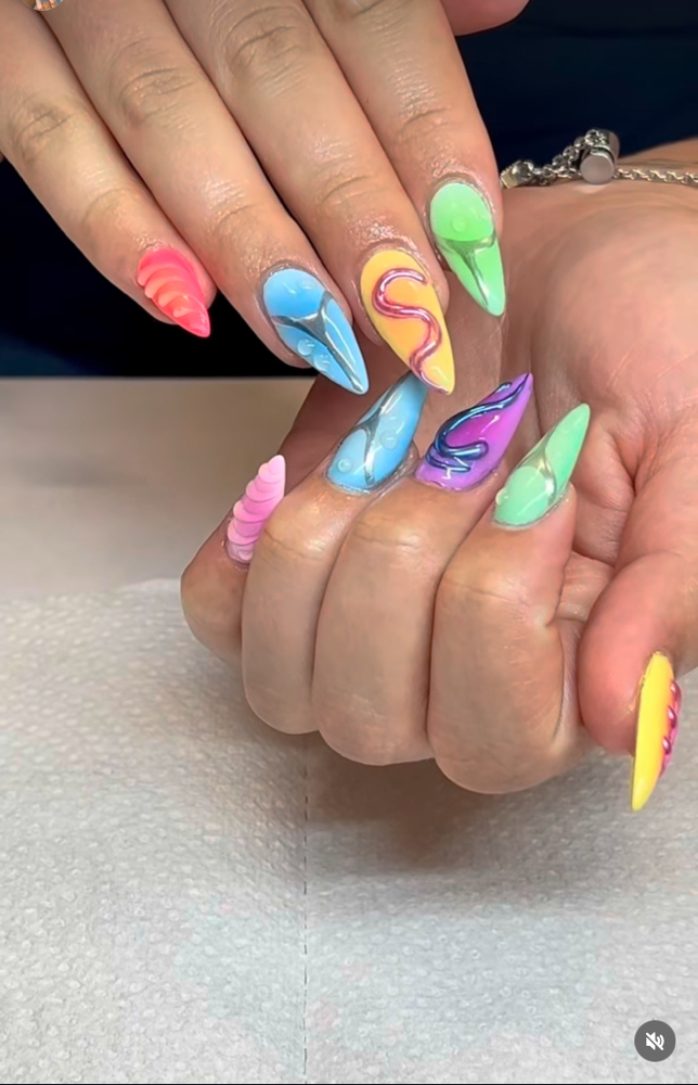 Acrylic/ GEL X Free Style Set