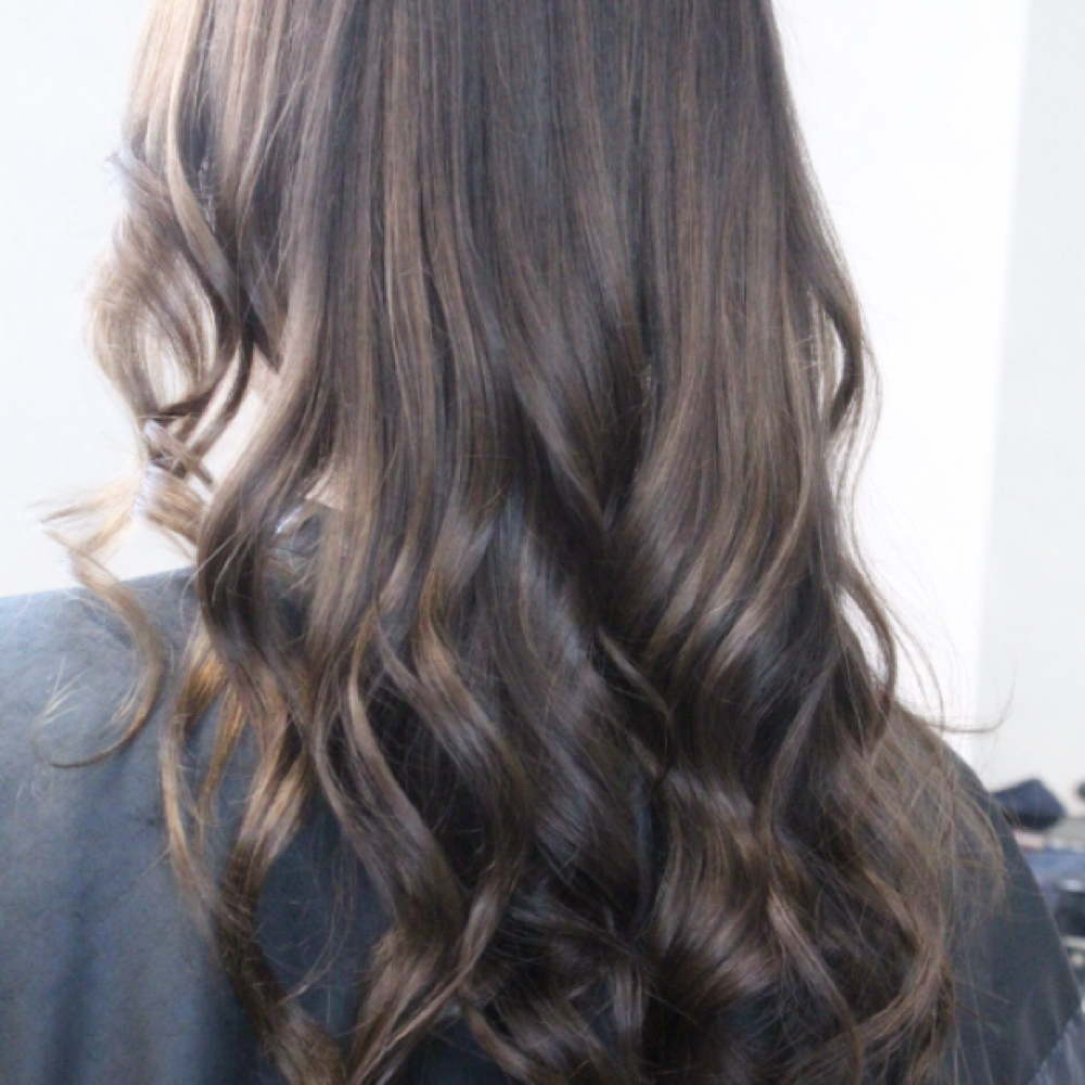 Partial Balayage at X Beauty Studio in Boston, MA