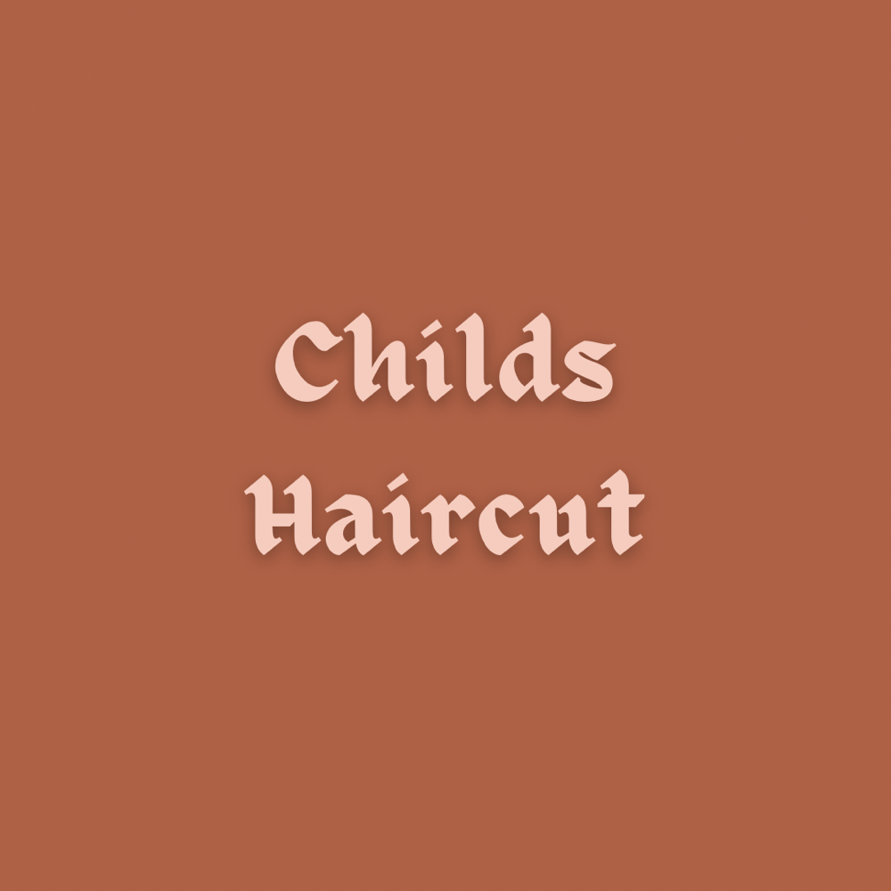 Kids Cut (existing client only)