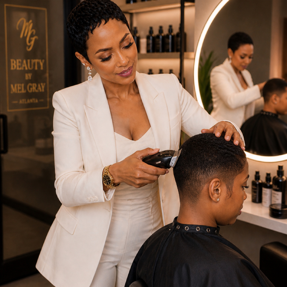 Barber Haircut for Ladies Only at Beauty By Mel Gray in Atlanta, GA