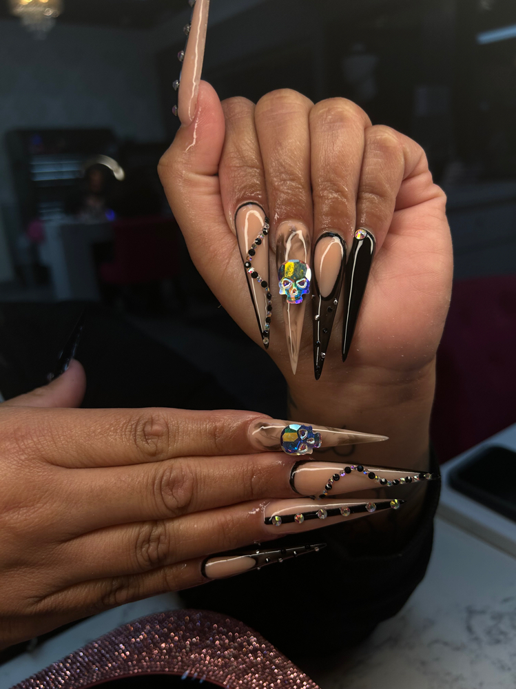 XXL Acrylics at Elegancy Nails in Milwaukee, WI