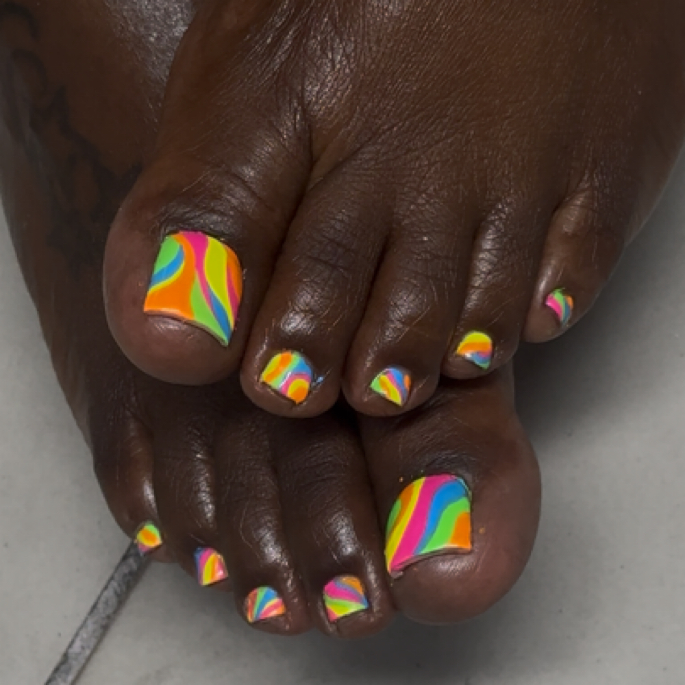 THE PEDICURE at Nails by Queen in Atlanta, GA