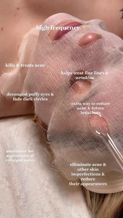 High Frequency Treatment for Face
