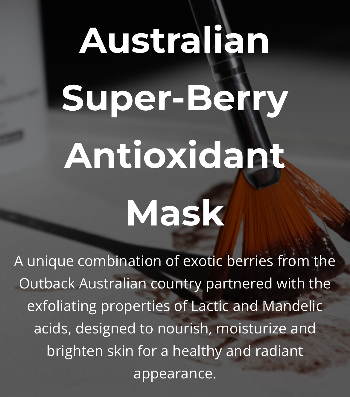 Austrailian Antioxidant Mask