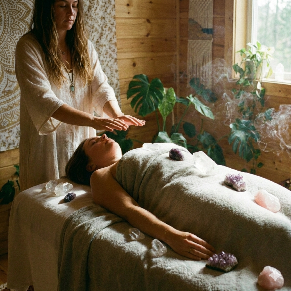 Energy Healing at Flavia Guimarães  Wellness & Beauty in Millbrae, CA