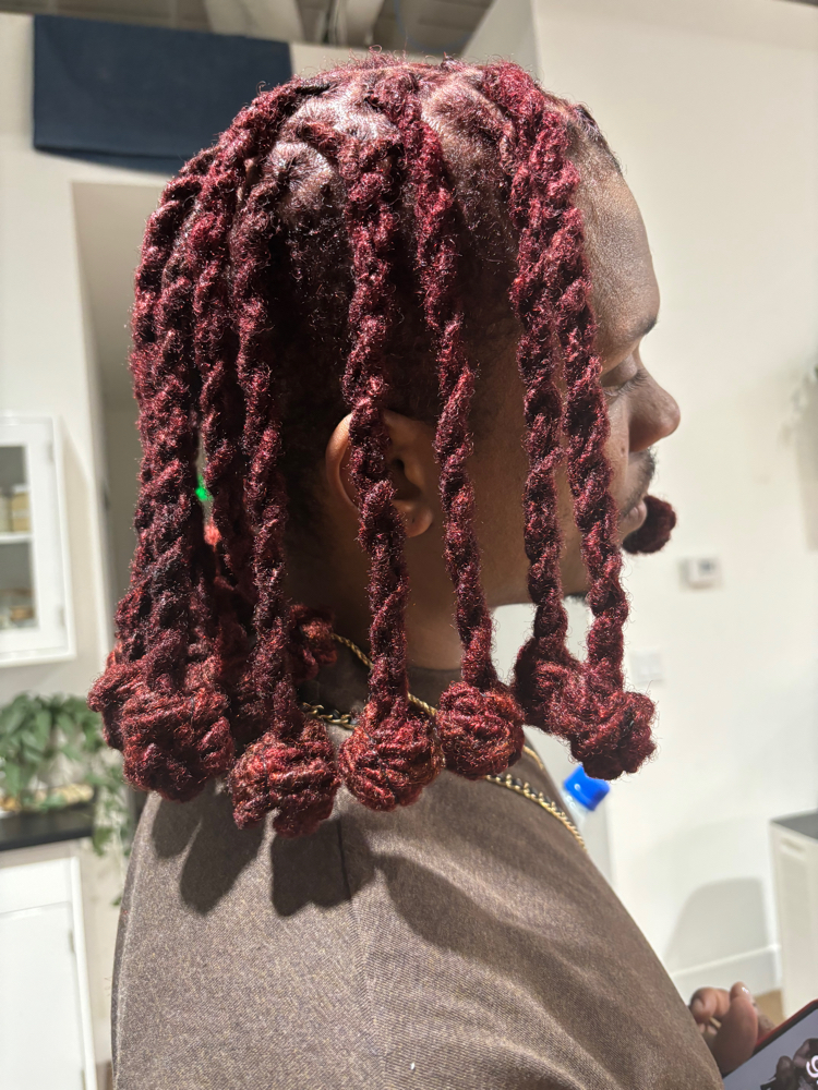 Loc Style- DST w/knots or balls